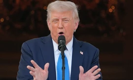 Tổng thống Mỹ Donald Trump. (Ảnh: AP)