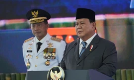 Tổng thống Prabowo Subianto. (Ảnh: AP)