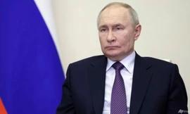 Tổng thống Nga Vladimir Putin. (Ảnh: AP)