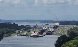 Kênh đào Panama. (Ảnh: Reuters)