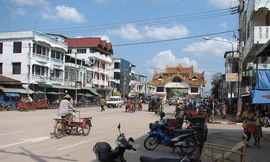 Thị trấn Myawaddy ở miền đông nam Myanmar. (Ảnh: Wikipedia)