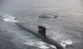 Tàu ngầm hạt nhân của Pháp. (Ảnh: Le Téméraire)