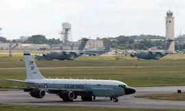 Nổ kho đạn trong căn cứ không quân Mỹ ở Nhật Bản