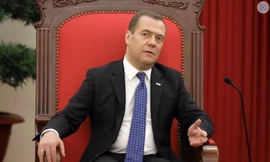 Phó Chủ tịch Hội đồng An ninh Nga Dmitry Medvedev. ̣(Ảnh: Reuters)