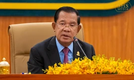 Chủ tịch Thượng viện Campuchia Hun Sen. Ảnh: Fb)