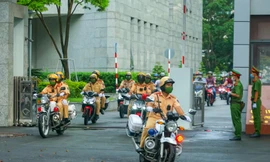 Công an TPHCM ra quân đảm bảo an toàn giao thông dịp lễ 30/4