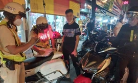 Xuyên đêm theo chân lực lượng 363 Công an TPHCM 