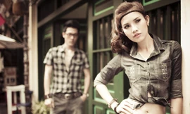 Trình diễn Jeans Việt trên nền nhạc dân tộc