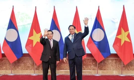 Thủ tướng Phạm Minh Chính đón, hội đàm với Thủ tướng Lào Phankham Viphavanh