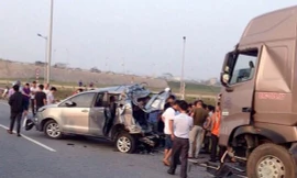 Hiện trường vụ tai nạn 