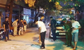 Hiện trường vụ việc.