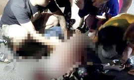 Hiện trường vụ việc.