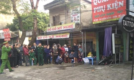 Cửa hàng quần áo nơi xảy ra vụ việc.