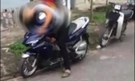 Hiện trường vụ việc.