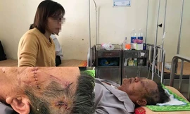 Ông Đ. đang được điều trị tại bệnh viện.