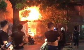 Hiện trường vụ cháy. Ảnh: FB