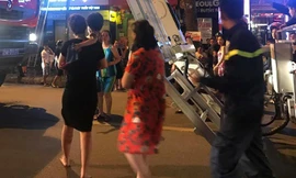 Hiện trường vụ cháy. Ảnh FB