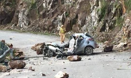 Hiện trường vụ việc. Ảnh: FB