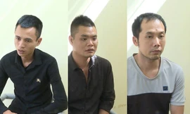 3 đối tượng bị bắt giữ.