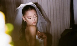 HOT: Ariana Grande khoe loạt ảnh cưới lộng lẫy như công chúa trong lễ cưới bí mật