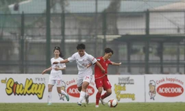 Giải U19 nữ Quốc gia: Phong Phú Hà Nam đánh rơi chiến thắng