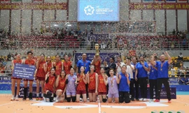 Bóng chuyền nữ Việt Nam lần thứ 3 vô địch AVC Nations Cup 