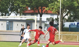 Đội tuyển nữ Việt Nam có chuyến tập huấn chất lượng ở châu Âu Ảnh: Anh Đoàn 