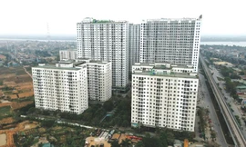 Dự án NƠXH tại quận Bắc Từ Liêm, Hà Nội với hơn 3.000 căn hộ Ảnh: Như Ý