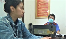 Bị can Nguyễn Võ Quỳnh Trang Ảnh: IT 