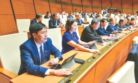 Quốc hội đã hoàn thành gần 82% tổng số nhiệm vụ xây dựng pháp luật trong cả nhiệm kỳ