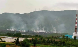 Sự cố cháy nội sinh bãi thải mỏ than gây ô nhiễm, ảnh hưởng đời sống người dân 