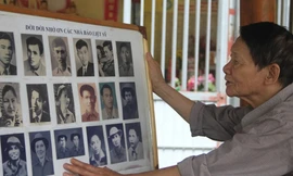 Anh linh 511 nhà báo liệt sĩ được thờ tại chùa Da, xã Hưng Lộc, TP Vinh (Nghệ An) Ảnh: Nguyễn Phê