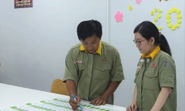 “Cây sáng kiến” Bùi Thanh Nghị năng nổ, nhiệt huyết trong công việc .Ảnh: NVCC