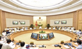 Theo TS Thang Văn Phúc, cần giảm cấp trung gian, đề cao trách nhiệm bộ trưởng, trưởng ngành. Trong ảnh: Một phiên họp chính phủ (Ảnh: Như Ý)