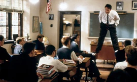 Một cảnh trong phim “Dead Poets Society” 