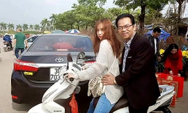 Bức ảnh gốc của cha con NSND Trần Nhượng 