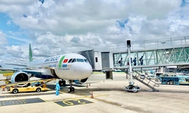 Hoạt động bay thương mại chở khách nội địa cơ bản đang dừng toàn bộ do dịch COVID-19, nhưng có thể được mở lại nhờ “giấy thông hành” vắc-xin 