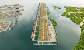 Mô hình “siêu” cảng Cần Giờ ở TPHCM