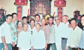 Những người trong dòng họ Phạm Đăng đoàn viên tại Củ Chi 