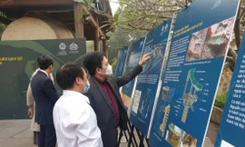 Di tích quan trọng thời Lê sơ được phát hiện trong năm 2021 Ảnh: KỲ SƠN 