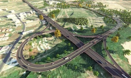 Phối cảnh cao tốc Biên Hòa - Vũng Tàu