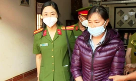 Bà Bùi Thị Nguyên Sáng, nguyên Giám đốc Văn phòng đăng ký đất đai chi nhánh huyện Ia Grai bị Công an tỉnh bắt giữ 