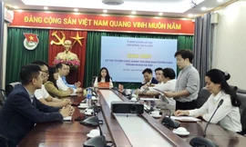 Ban tổ chức làm các thủ tục trước khi bước vào kỳ thi tuyển chức danh Trưởng ban Tuyên giáo Thành Đoàn Hà Nội 