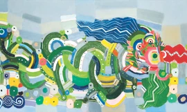 Tranh Đặng Xuân Hoà thuộc sở hữu của NST Nguyễn Thiều Quang