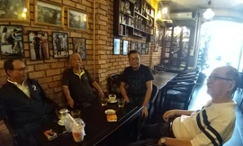 Trúc Lê, Tiến Luân, Thái Thịnh, Hàn Châu (từ trái qua) 