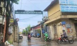 Công ty Cổ phần Xây lắp và cơ khí cầu đường (460 Trần Quý Cáp, quận Đống Đa) thuộc diện phải di dời để lấy quỹ đất phục vụ dự án đường sắt đô thị Hà Nội tuyến số 1Ảnh: Duy Phạm