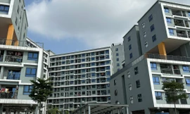 Nhu cầu nhà ở xã hội lớn nhưng dự án được triển khai ít (Nhà ở xã hội tại Đông Anh - Hà Nội) Ảnh: Như Ý 