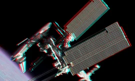 Hình ảnh 3D đầu tiên về trạm vũ trụ quốc tế
