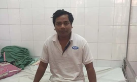 Bệnh nhân Y Thiu Byã sau ca mổ.