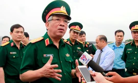  “Việc xử lý dioxin lần này mang lại nhiều bài học vô giá cho Việt Nam và có thể áp dụng cho sân bay Biên Hòa”, Thượng tướng Nguyễn Chí Vịnh. Ảnh: Thanh Trần.